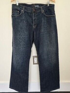 FCUK French Connection UK Men's Dark Wash Straight Leg Jeans Size 34x30